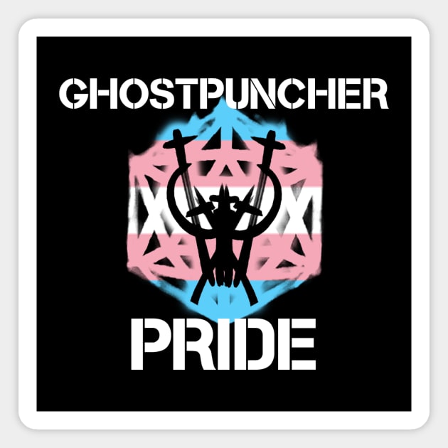 Ghostpuncher Trans Pride Magnet by Ghostpuncher 